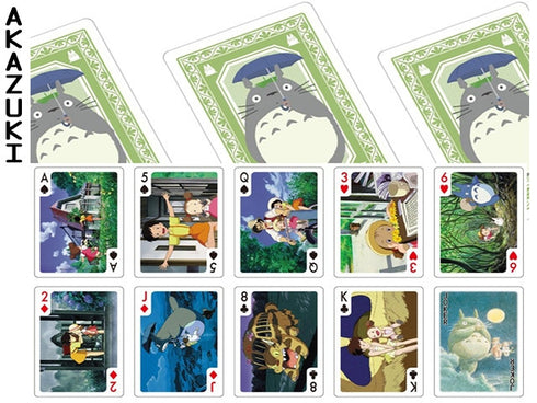 Totoro playing cards